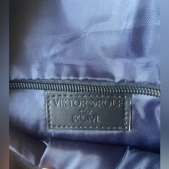 Viktor & Rolf KLM inflight pouch bag blue airline - Picture 3 of 4